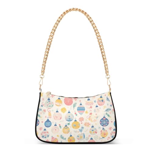Sac à bandoulière femme Noël tendance et petit sac à main coloré pour idée cadeau