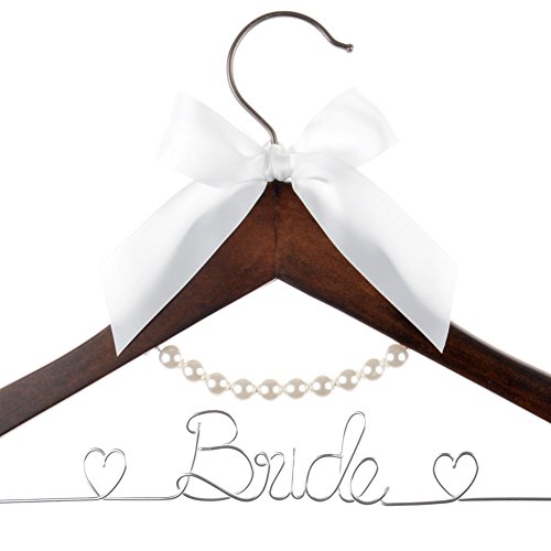 Wedding Dress Hanger, Bridal Hanger, Wedding Bridal Shower, Steel Wire Hanger #TOP1