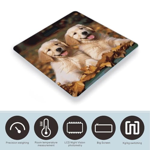 Báscula digital de baño para pesaje preciso miniatura 3