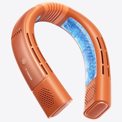 TORRAS Coolify 2026 Neck Air Conditioner 2S PRO, Ice-Feel Semiconductor Cooling Neck Cooler & Personal Air Conditioner for Golf, City Walk, Vacation Travel & Music Festival, Premium Gift, Or