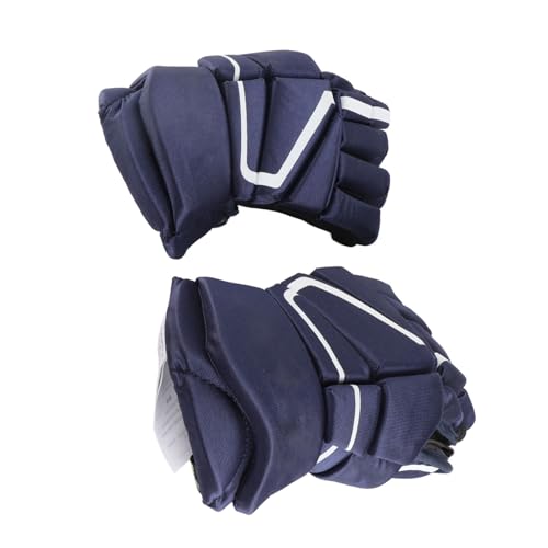 Changor de hockey sur glace rouges avec protection confortable pour adultes