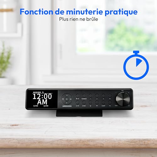 Radio de Cuisine MEDION DAB+ 2x3W RMS - vue 7