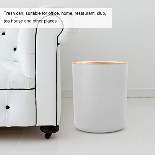 Badezimmer Set, 6-teiliges modernes Badaccessoires Toiletten-Bad-Zubehör WC-Kit Seifenspender Zahnbürstenhalter Seifenschale Becher Toilettenbürstenhalter-Ersatz Mülleimer Grau: