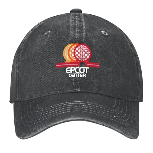 Casquette de baseball en coton premium Epcot Center 1982 finitions haut de gamme pour adulte