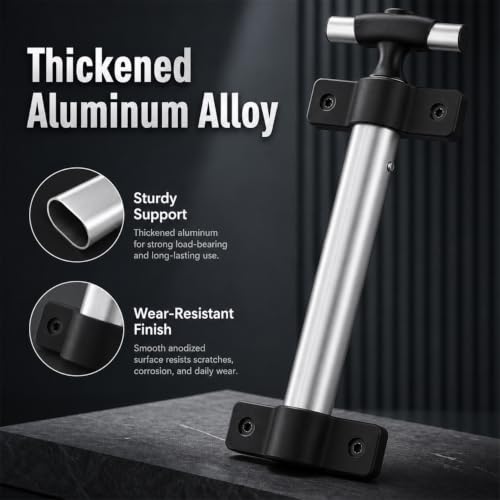 Image of Travel Suitcase Telescopic Handle Luggage Replacement Single Rod Replacement Telescopic Handle Aluminum Luggage Telescoping for Most