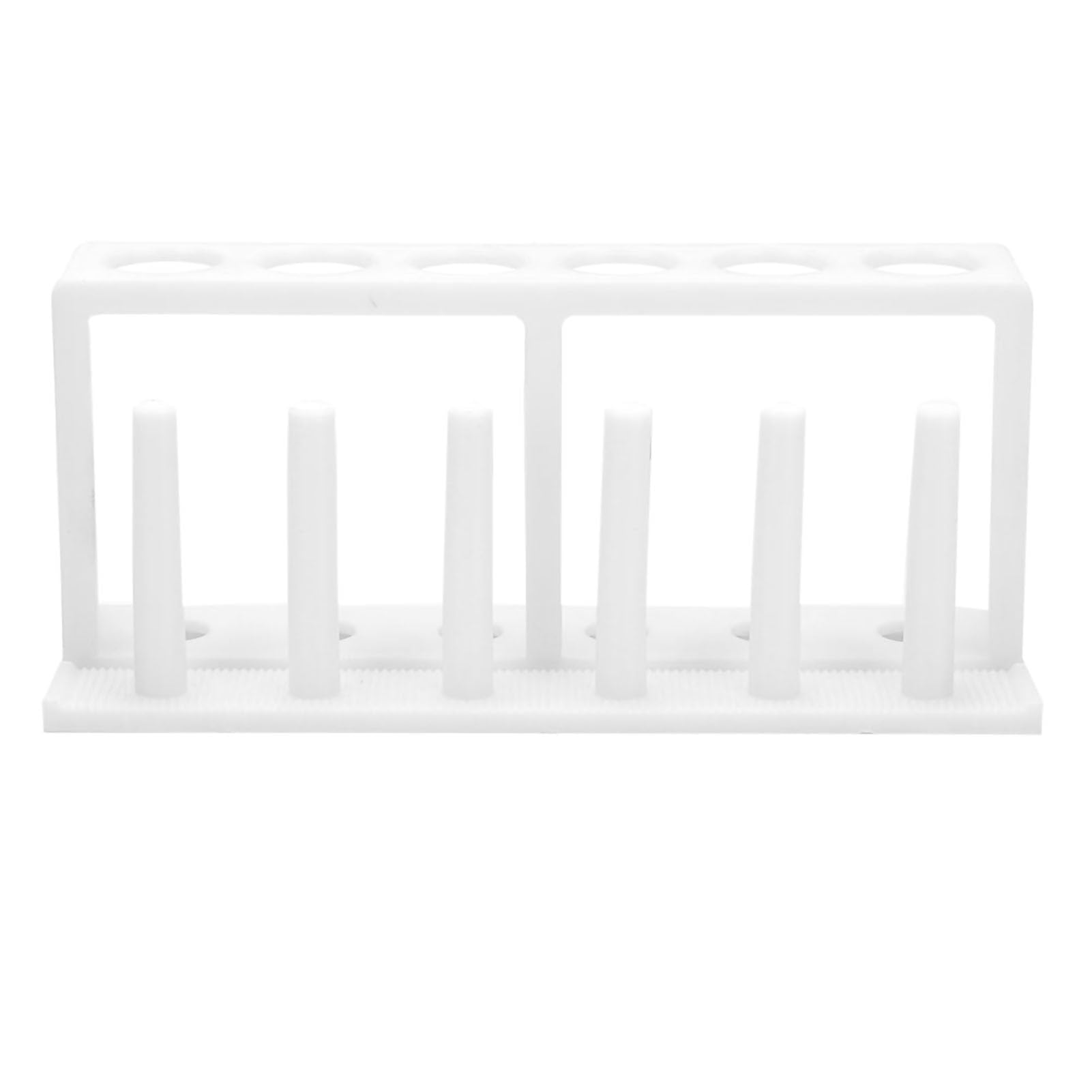Marhynchus Testing Tubes Holder, Plastic Test Tube Rack, 6 Holes 6 Column Tube Stand for Laboratory, Tube Racks
