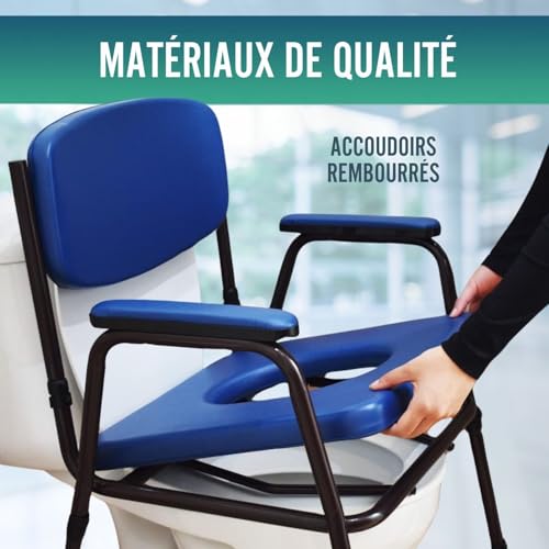Chaise percée avec bidet OrtoPrime pour soulager les douleurs