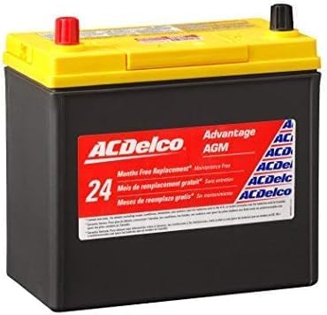ACDelco Silver B24RAGM (88866186) 24 Month Warranty Hybrid AGM BC...