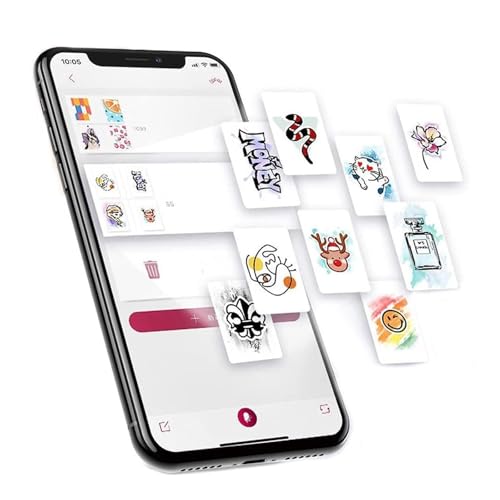 SHIYAYA Nail Art Printer Machine, 3D Digital Mobile Nail Art Printer, Portable Nail Painting Machine, Support WiFi/DIY, for Beauty & Personal Care and Girls' Nails - Image 4