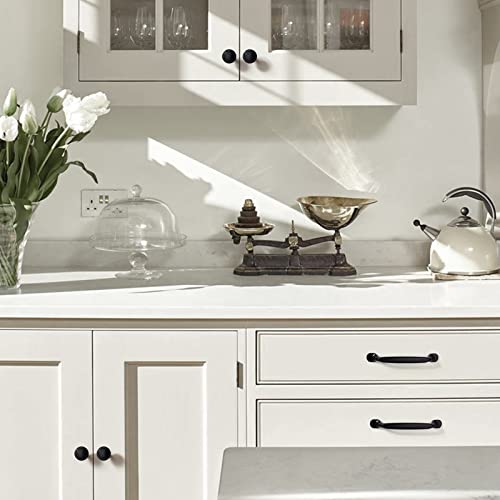 FURNIWARE 10 Stück Vintage Schrankgriffe Antik Messing Möbelgriff 128mm Lochabstand Küchengriffe Schubladengriffe Möbelgriffe Griffe Küche Küchenschränke Griffe