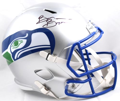 Brian Bosworth Autographed Seahawks F/S 83-01 Speed Helmet-Beckett W Hologram Black