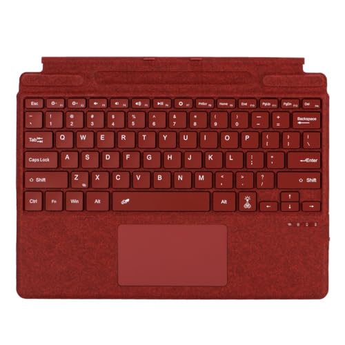 Étui rabat cuir Microsoft Surface Pro 8 clavier rétroéclairé fini les rayures