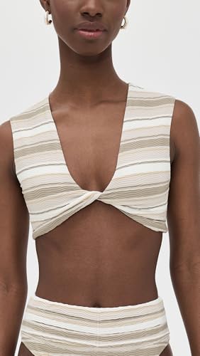 Ramy Brook Women's Striped Oliwia Bikini Top2