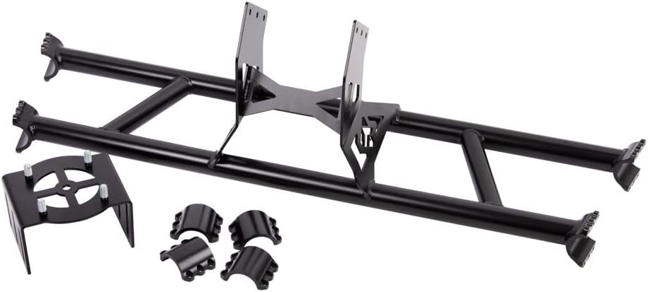 Tusk UTV Spare Tire Carrier Adjustable Height for Multiple Wheel Offset 4 Clamp HD Design Compatible with Honda Talon 1000R/X 2019-2025/Talon 1000RS 2023