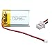 Produktbild EFASO Lithium Polymer Akku 3,7 V 400mAh 602030 Wiederaufladbarer Lipo-Akku mit JST PH-1.25 2P Anschluss für VXI Blue Parrott B350-XT B450-XT B550-XT B350XT B450XT B550XT