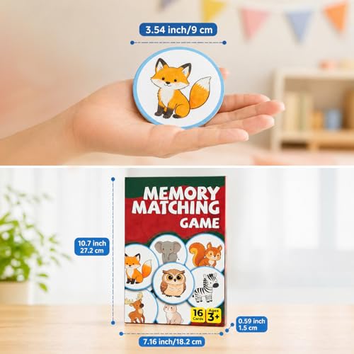 ZWRJKPL Memory Matching Game for Kids Ages 3 and Up - Soft Felt Material — view 5