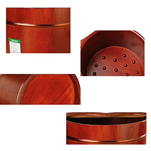 Spa de pies de madera para pedicure 15.75x15.75x10.24 pulgadas miniatura 3