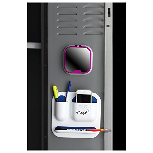 Five Star Locker Mirror And Locker Light, Locker Accessories, Teal, 4.5 In. X 4.5 In. X .88 In. (73595) #TOP2