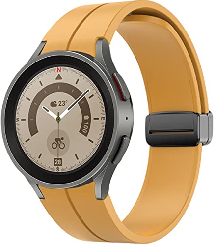 BBZ Galaxy Watch5 Armband,Galaxy Watch 5 Pro Armband,20mm Silikon Ersatzband Armband Uhrenarmband Uhrarmband Strap für Galaxy Watch 4 40mm 44mm / Watch 4 Classic 42mm 46mm /Watch 3 41mm Cover