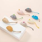 5Pcs Interactive Blue Catnip Toy Mouse Balls for Cats, Lightweight Teaser Pet Teething Toys, Pet Supplies - Image 5