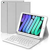 【Protection complète et soutien au stylo】: La couverture de protection premium pour le iPad Mini 5/4/3/2/1 se compose de PU flexible pour protéger votre tablette contre les bas et les rayures accidentelles et offre une protection complète pour le corps. Le couvercle du clavier a un porte-stylo intégré pour placer le transport et l'utilisation faciles placés. Les recoins précis permettent un accès complet à toutes les connexions.