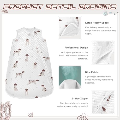 Image of vvfelixl Bright Funny Dinosaurs Baby Sleeping Bag Sleep Sack,Baby Wearable Blanket Sleep Suit for 0-6 Months