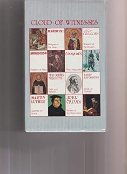 Paperback Cloud of Witness Boxed Set (John Calvin; Spread Reformation, Martin Luther: Justified Grace; Early Reformers; Winds Change, Thomas Aquinas; Faith eason; The Crusades; Piety Misguided, Monasticism; Patterns Piety Leo and Gregory; Shapers Church; Augustine; Book