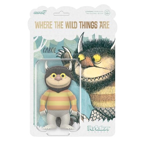 Super7 Where The Wild Things are Reaction Figures Wave 01 - Carol (Monster) Action Figure by Super7 - Used condition - CA$18.93