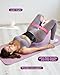 Mexlyca Thigh Trainer, Pelvic Floor Muscle Trainer Adjustable Resistance Inner Thigh Exerciser, Upgraded 360° LED, Kegel Trainer for Postpartum Rehabilitation 20LB Resistance Band