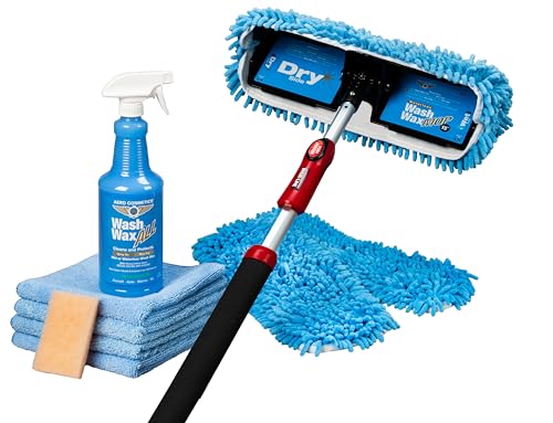 Aero Cosmetics WWMSK Basic Waterless Rv Aircraft Boat Wash Wax Mop Kit cover