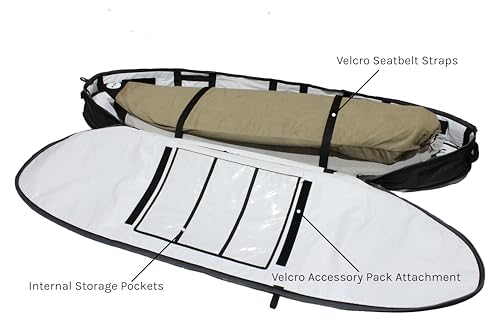 Pro-Lite Finless Coffin Double Bag
