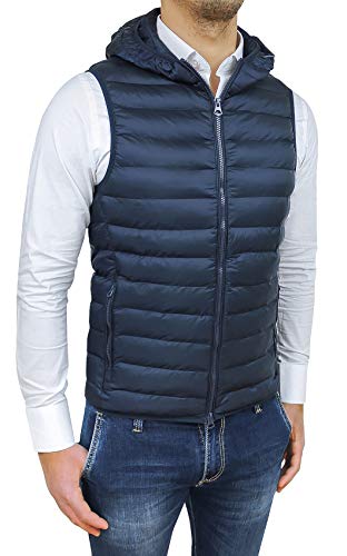 Chaqueta de plumón para hombre chaleco Slim Fit que combate el viento 2