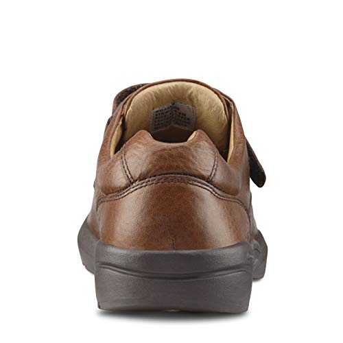 Dr. Comfort William Black Diabetic Shoes for Men-Easy Off with Removable Shoe Insole-Everyday Office Wear Shoes2