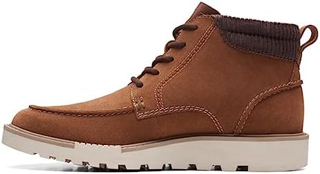 Clarks Men's Barnes Mid Oxford Boot, Cola Suede, 10 | Image 4