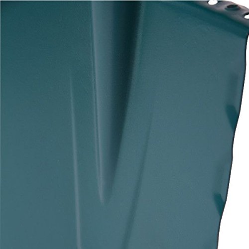 LEBORGNE - Bêche à Rebord Duopro Manche Pomme Novagrip - Lame Nervurée - Fibres de Verre Haute Résistance - Ergonomie Optimisée - H 28 cm x Lg1 17 cm x Lg2 20 cm - Poids 1 kg