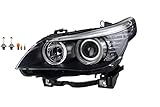 regular faros bmw e60 Johns - Faros delanteros para BMW Serie 5 E60/E61 04/07-03/10 izquierda + bombilla