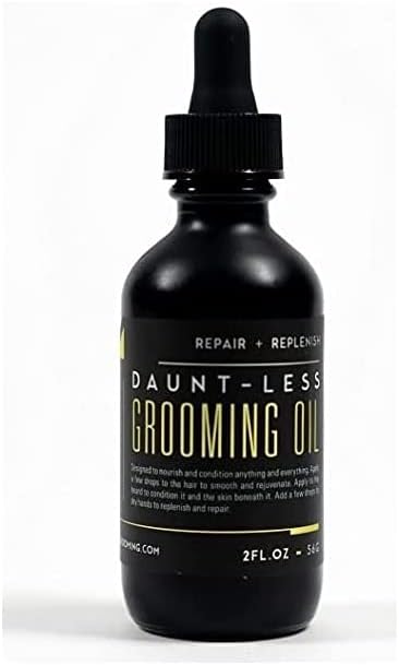 DAUNTLESSModern Grooming Co. GROOMING OIL CUCUMBER MINT. Hair tonics, beard oils, and hand lotion nourishment and repairing oil