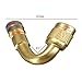 Solenoid Valve 45/90/135 Degree Angle Brass Air Tyre Wheel Valve Stem with Extension Adapter Truck Bike Motorcycle Cycling Accessories(45)