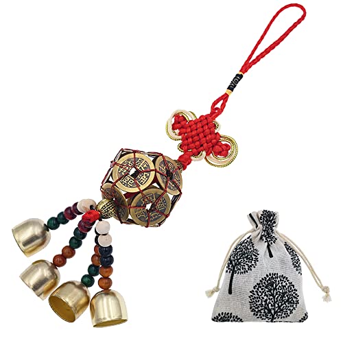 Chinese Bagua Feng Shui Bells for Door Knob...