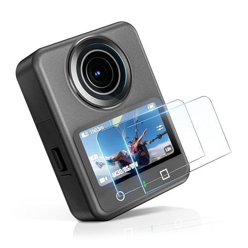 STARTRC PHOTO Screen Protector for DJI Osmo 360 Camera Accessories,Ultra HD Tempered Glass Film for Osmo 360 Camera,9H Anti-Scratch Protective Film,2 Pack
