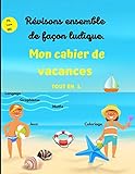 Révisons ensemble de façon ludique, mon cahier de vacances tout en 1, langage, graphisme, maths, jeux, coloriage: livre d'activité pour l'été, petite section vers la moyenne section (French Edition)