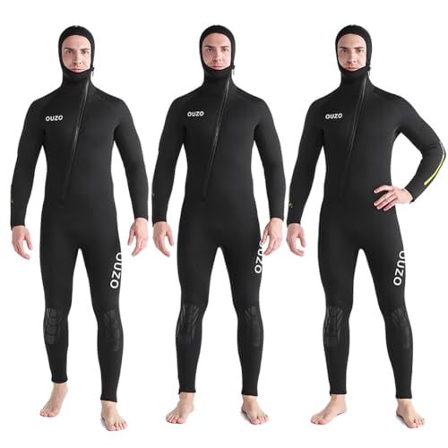 Combinaison de plongée en néoprène premium 5mm avec zip frontal ergonomique