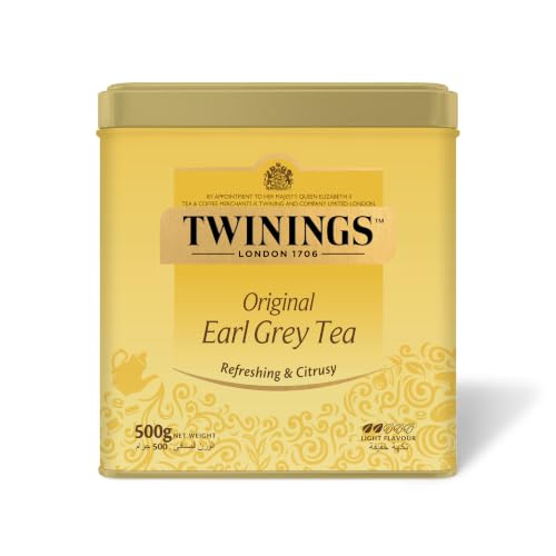 Image of Twinings Earl Grey Loose Leaf Black Tea with Bergamot, 17.64 oz Tin(1 Pack)