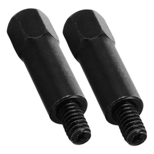 OUNONA 2 Piezas Pernos De La Tapa De Válvulas Partes Del Motor Válvula De Montaje De Perno Tuercas De Vástago De Válvula Perno De La Cubierta Del Motor Tornillo De Válvula Planchar Black