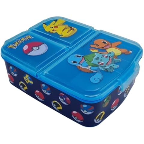 Stor Pokemon Lunch Box with Compartments Cover
