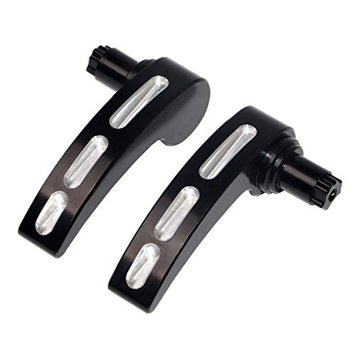 Cubiertas de pestillo para alforjas CNC negras para Harley Touring Road Glide Electra Glide Street Glide Road King 2014-2023 miniatura 4