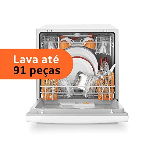 Lava-louças Brastemp Ative Prata 8 Serviços Blf08as 127v
