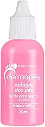 Loção Para Afinar Os Pés Milagre Dos Pés Dermopés Abelha Rainha 30ml
