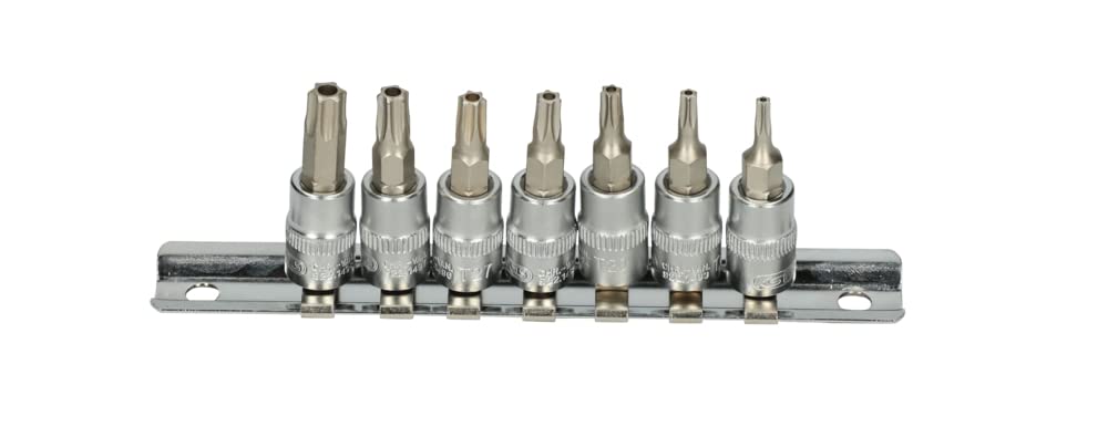 Rail de douilles tournevis Ultimate Torx percé KS Tools 922.1499 anti ripage