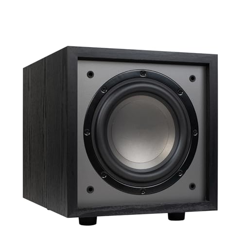 Dayton Audio Classic CS800 – 8' 150W Powered Subwoofer with Class-D Amplifier, Deep Bass and Clean...
